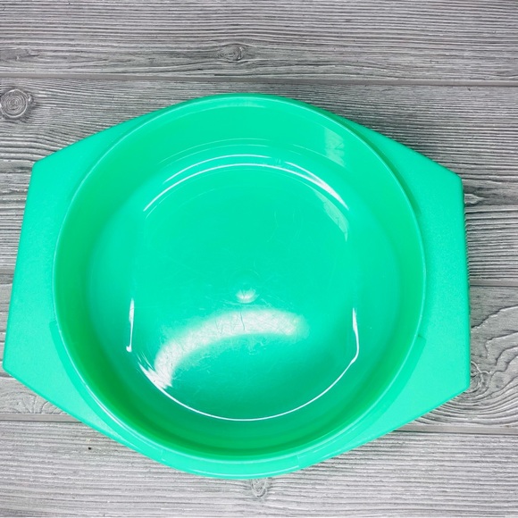 Vintage Tupperware 787 Cheese Grater Shredder & Bowl 786-8 Jadite Green & Top - Picture 7 of 10